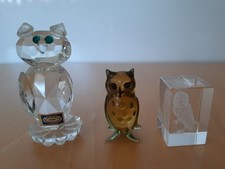 Eulen miniatur glas gebraucht kaufen  Köln