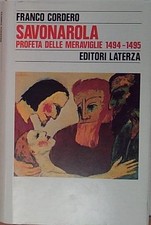 Cordero savonarola. profeta usato  Italia