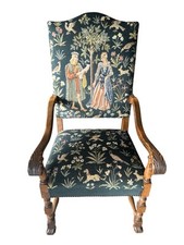 Renaissance thronstuhl gobelin gebraucht kaufen  Nürnberg