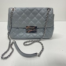 Bolsa de ombro Michael Kors feminina azul acolchoada couro corrente pequena comprar usado  Enviando para Brazil