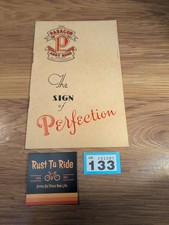Vintage bicycle catalogue for sale  DIDCOT