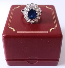 Bague marguerite 18k d'occasion  Paris XIX