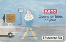 Telecarte f847a keno d'occasion  France