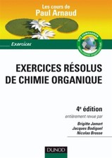 Exercices resolus chimie d'occasion  France