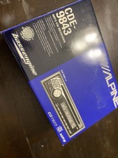 Receptor MP3 rádio carro leitor CD face no painel destacável Alpine CDE-9843 comprar usado  Enviando para Brazil