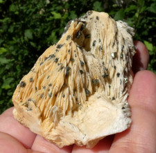 Chalcopyrite barite 6.5x5cm d'occasion  Expédié en Belgium