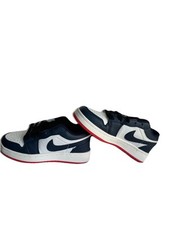 Tênis Nike Air Jordan branco e azul masculino infantil tamanho 3 - Novo com etiquetas comprar usado  Enviando para Brazil