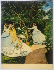Claude monet donne usato  Quartu Sant Elena