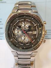 CRONÓGRAFO FÓSSIL QUARTZO CH-2422 RELÓGIO MASCULINO DE FUNCIONAMENTO COMPLETO, TODO ORIGINAL comprar usado  Enviando para Brazil