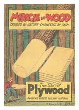 Miracle in Wood, the Story of Plywood 1952 Muito bom estado 4.0, usado comprar usado  Enviando para Brazil