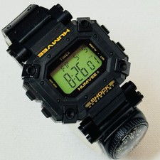 Vintage Timex Humvee Shock Relógio Digital Masculino Preto Amarelo 1999, usado comprar usado  Enviando para Brazil
