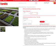 Commercial rolling greenhouse for sale  Toms River