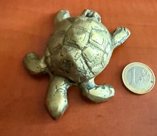 Tortue laiton carapace d'occasion  Beauchamp