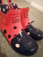 Joules ladybird wellybobs for sale  LOUGHBOROUGH