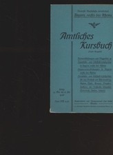 Amtliches kursbuch bayern gebraucht kaufen  Berlin