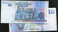 SWAZILAND, P36, 10 EM, 2014, UNC comprar usado  Enviando para Brazil