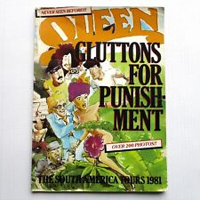 Queen 'Gluttons For Punishment' The South America Tours 1981 Official Photo Book comprar usado  Enviando para Brazil