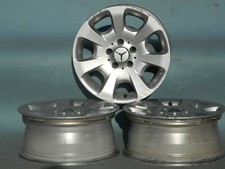 Używany, 1x Felga aluminiowa Mercedes A2034012802 Klasa C W203/S203, 16 cali, 7J x 16 ET 31 na sprzedaż  Wysyłka do Poland