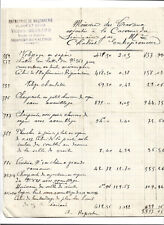 Lettre facture ancienne d'occasion  L'Arbresle