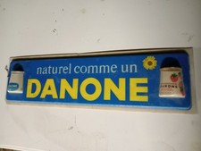 D PLV Enseigne Lumineuse Naturel comme un Danone 61 x 17 X 4 cm decoration Loft comprar usado  Enviando para Brazil