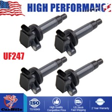 Pacote com 4 Bobinas de Ignição UF247 C1249 Para Toyota Corolla Matrix Celica 2003 2004 2005, usado comprar usado  Enviando para Brazil