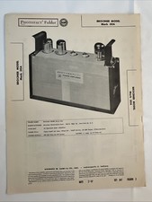 Vintage sams photofact for sale  Roanoke