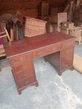 Twin pedestal desk for sale  PULBOROUGH