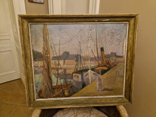 Peinture marine huile d'occasion  Montferrand-le-Château