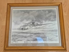 Framed print messerschmitt109 for sale  MILTON KEYNES