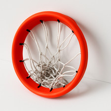 Orange portable basketball for sale  FARNBOROUGH
