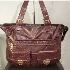 Bolsa de mão de couro Marc Jacobs original Stella 16"X12" X4" em excelente estado usado comprar usado  Enviando para Brazil
