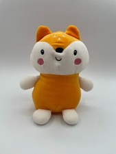 Animal Adventure laranja raposa branca 8" pelúcia 2020 bochechas macias sorriso comprar usado  Enviando para Brazil