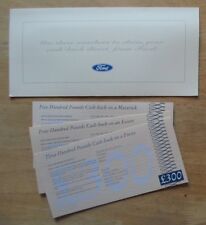 Ford cars orig for sale  BENFLEET