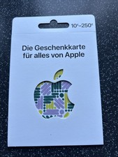 Apple gutschein geschenkkarte gebraucht kaufen  Rödermark