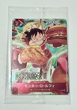 Jogo de cartas japonês ONE PIECE P-080 Monkey D Luffy MOS Burger promocional - Novo em folha comprar usado  Enviando para Brazil