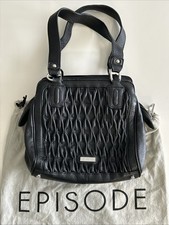 Episode black leather for sale  LONDON