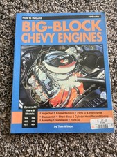 MANUAL DE MOTOR CHEVROLET BLOCO GRANDE COMO RECONSTRUIR WILSON BOOK 396 454 427 400 402 comprar usado  Enviando para Brazil