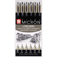 SAKURA - PIGMA MICRON - 6 X CANETAS DE DESENHO DE ARQUIVO FINELINER - TINTA PRETA comprar usado SAKURA - PIGMA MICRON - 6 X CANETAS DE DESENHO DE ARQUIVO FINELINER - TINTA PRETA comprar usado  Enviando para Brazil