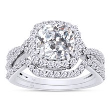 2ct cushion cut for sale  USA
