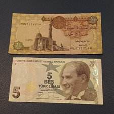 Vecchie banconote estere usato  Riolo Terme