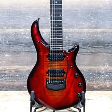 Ernie Ball Music Man Majesty 7 Shield Maple Top Ember Glow El. Guitarra com estojo comprar usado  Enviando para Brazil