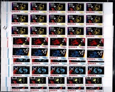 NI 15X ROMÊNIA 2001 - MNH - ZODÍACO, ESPAÇO, ESCORPIÃO, ANIMAIS comprar usado  Enviando para Brazil