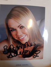 Adele silva signed for sale  NORWICH