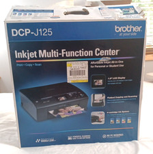 Usado, Impressora Central Multifuncional Jato de Tinta Brother DCP-J125 2011 *Nova em Folha Caixa Aberta comprar usado  Enviando para Brazil