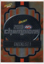Cartões holofoil paralelos prata 2013 AFL CHAMPIONS - LOTE A GRANEL / COMPLETE SEU CONJUNTO comprar usado  Enviando para Brazil
