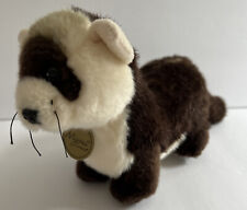 Bicho de pelúcia muito bom estado Miyoni By Aurora™ preto com pés FERRET. 11 pol. de comprimento comprar usado  Enviando para Brazil