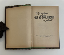 Usado, VTG Las Naciones Sabran Que Yo Soy Jehova 1973 Watch Tower Book Spanish Ed VG+ comprar usado Usado, VTG Las Naciones Sabran Que Yo Soy Jehova 1973 Watch Tower Book Spanish Ed VG+ comprar usado  Enviando para Brazil