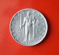Lire 1953 vaticano usato  Cerveteri