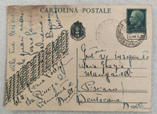 Intero postale luogotenenza usato  Morra de Sanctis