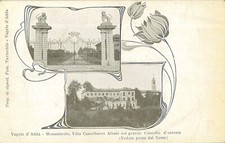 Cartolina ill. vaprio usato  Mantova